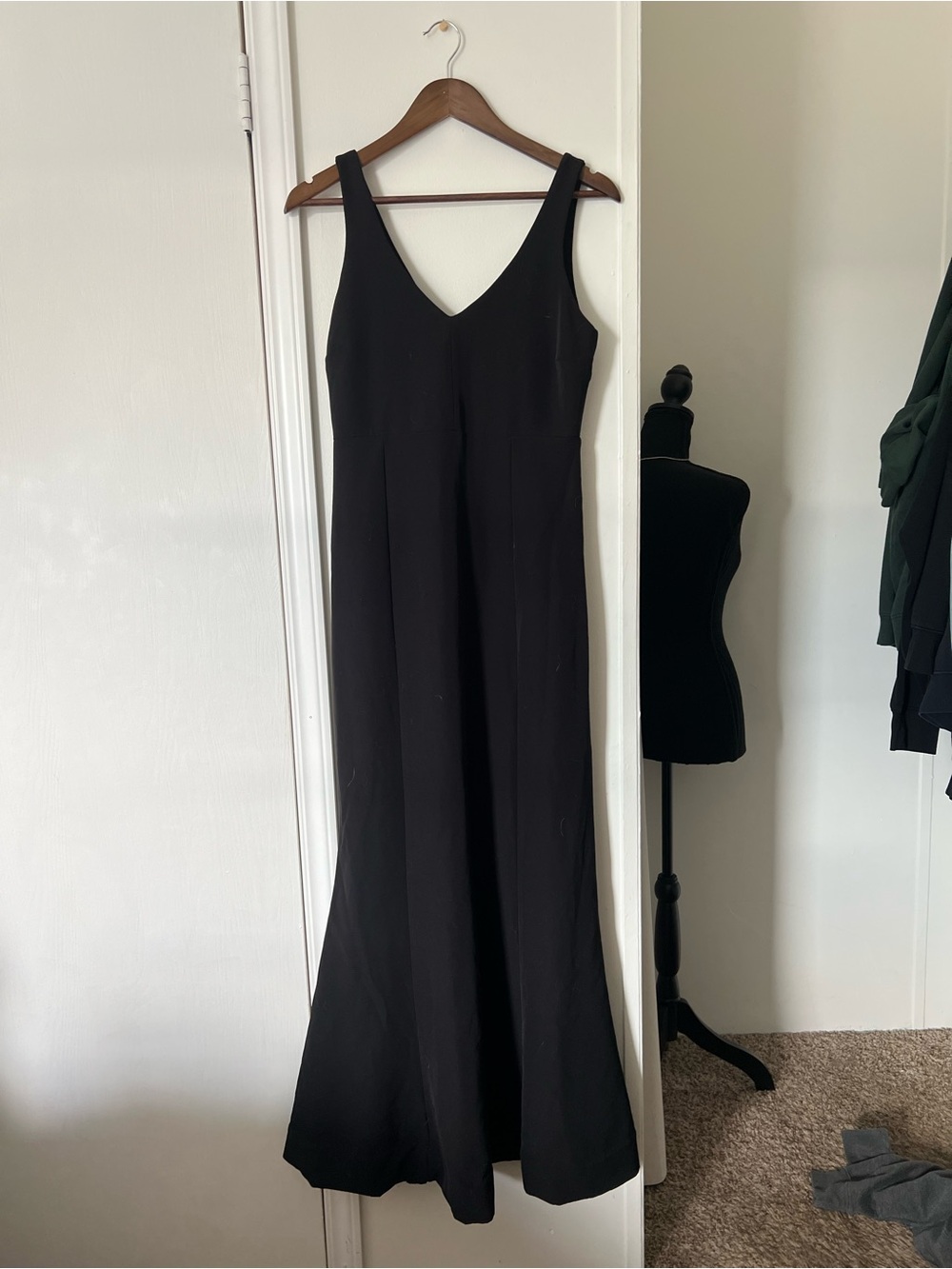 Show Me Your Mumu Black Sleeveless Maxi Dress Size Large Minimalist - Picture 2 of 4